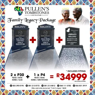 Granite countertops and tombstones