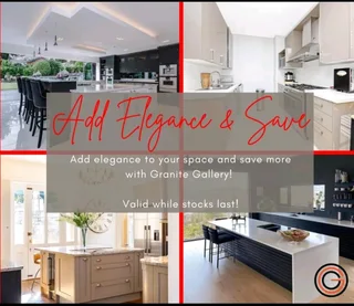 Granite countertops and tombstones