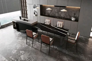 Granite countertops and tombstones