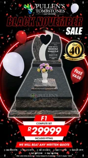 Granite countertops and tombstones