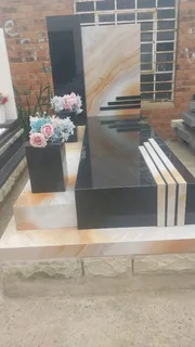 Granite countertops and tombstones