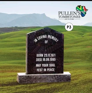 Granite countertops and tombstones