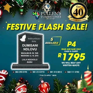 Granite countertops and tombstones