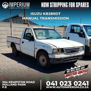 Isuzu KB280DT Manual