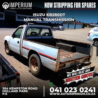 Isuzu KB280DT Manual