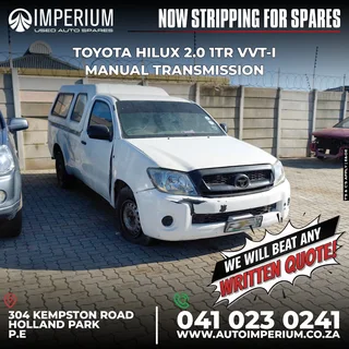Toyota Hilux 2.0 1TR VVT-I Manual