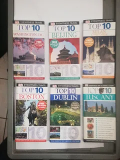 Top 10 Pocket Travel Books - each or R90 for 3.