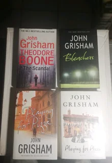 John Grisham Novels, Hard Cover any of 21 Titles. R70 each of R190 for 3