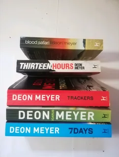 5 Deon Meyer Novels - Best SA Come Fiction
