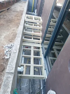 Carpentry job .stepping Decking  neat and clean