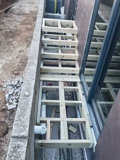 Carpentry job .stepping Decking  neat and clean