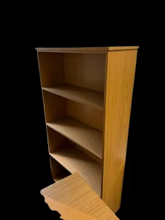 4-Tier Wooden Bookshelf