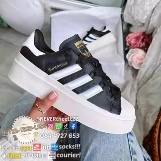 Adidas Superstar Bonega platform