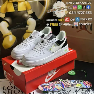 Nike air force 1 ghost swoosh