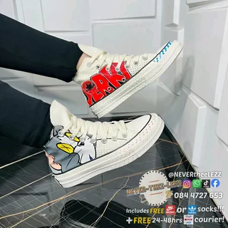 Chuck 70 hi x tom and jerry