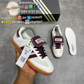 Wales boner x Adidas Samba pony tonal