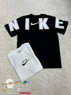 Nike Air Logo chest and back t-shirt