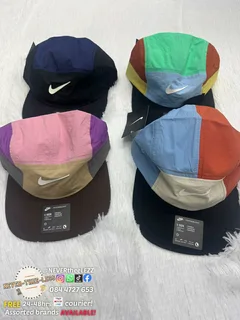 Nike multi-colour caps
