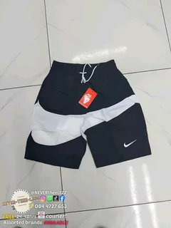 Nike big swoosh shorts