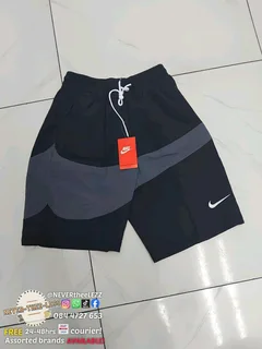 Nike big swoosh shorts