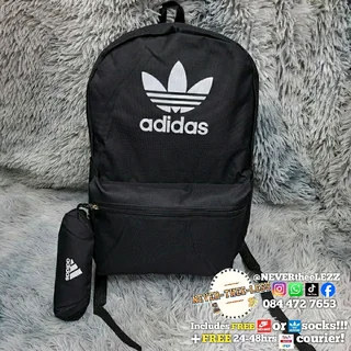 Adidas logo backpack