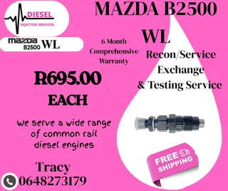 Mazda B2500WL-Diesel Injector