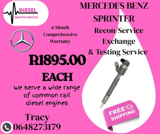 Mercedes Benz Sprinter-Diesel Injectors for Sale
