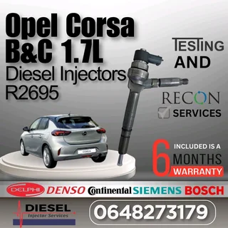 Opel Corsa B& C 1.7L Diesel Injectors for sale