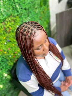 Braids, cornrows, knotless braids and straight up