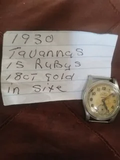 Jeweler for man watch