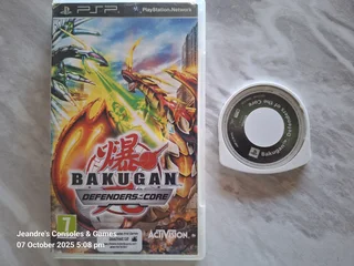 Bakugan: Defenders Of The Core (psp)