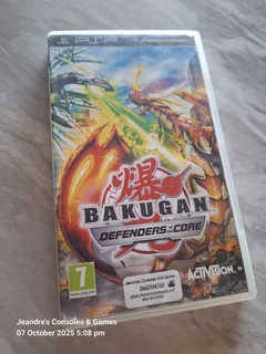 BAKUGAN: DEFENDERS OF THE CORE (PSP)