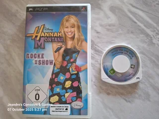 Hannah Montana: Rock Out the Show (PSP) (Cover Not English)