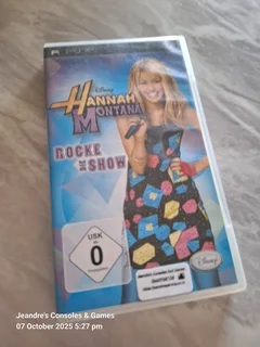 Hannah Montana: Rock Out the Show (PSP) (Cover Not English)