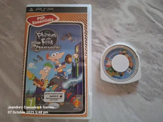 Phineas and Ferb Across the 2nd Dimension- Essentials (PSP)