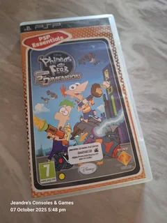 Phineas and Ferb Across the 2nd Dimension- Essentials (PSP)