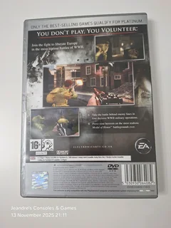 Medal of Honor Vanguard- Platinum (PS2)