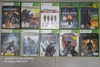 Xbox 360 Games Bundle! 10× Games