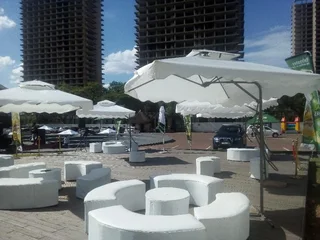 Marquee tents hire. Stretch tents hire, Cabana tents hire, Umbrellas hire, Tables and chairs hire.
