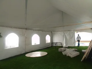 Marquee tents hire. Stretch tents hire, Cabana tents hire, Umbrellas hire, Tables and chairs hire.