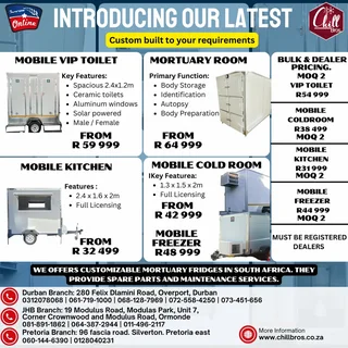 COLD ROOMS &amp; MOBILE UNITS