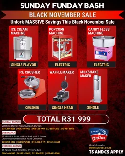 Fun Day Bash - Black November Madness At Sunrose Online! 