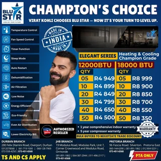 ❄️ Stay Cool. Stay Fresh. Stay BluStar! ❄️