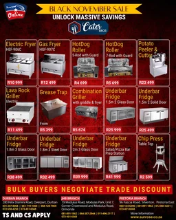  LAST OF THE BLACK NOVEMBER SPECIALS! 