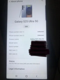 samsung S25 ULTRA 512GB Titanium Jet Black