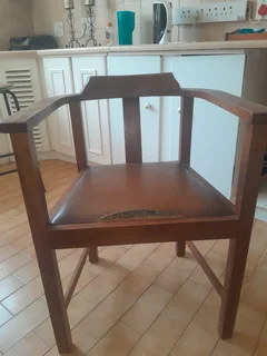 Old post office style chair