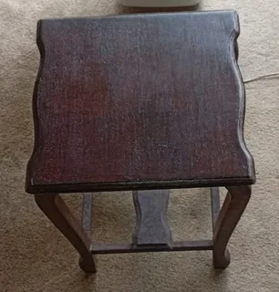 Square side table