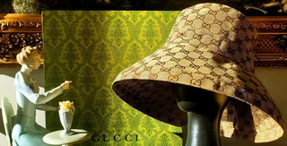 Gucci monogram Bucket hat for woman