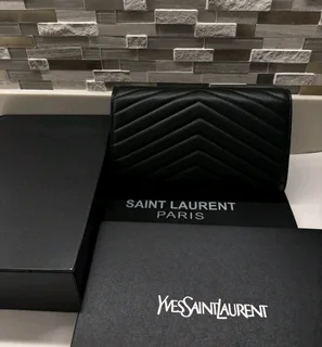Ýves Śaint Laurent YSL Envelope Wallet
