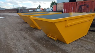 3 Cubic Mini skips Bins for sales &#64;R14150 on December specail